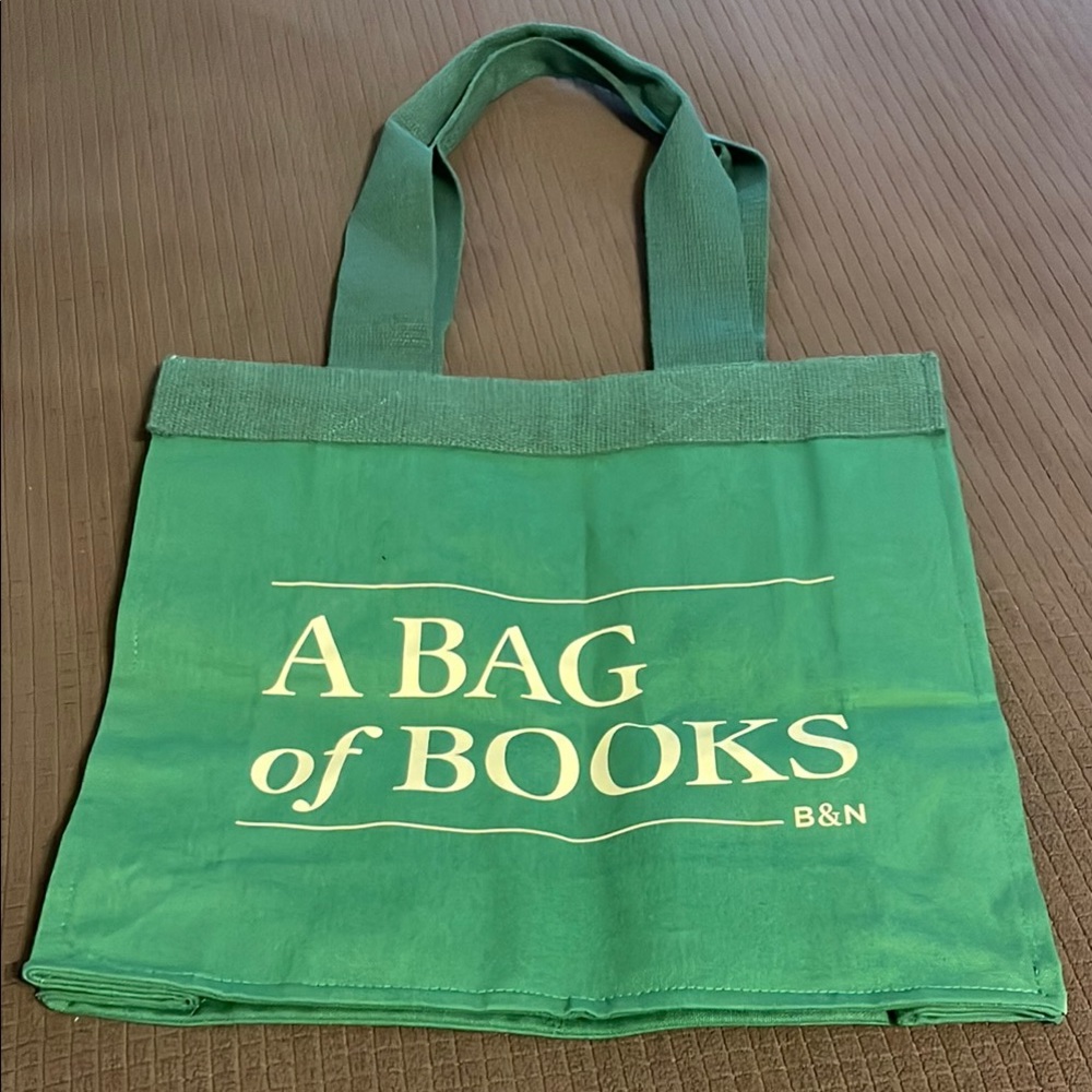 Green B&N Tote Bag